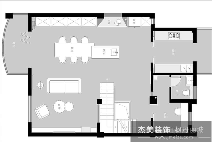 大连-泉水-枫丹丽城-180㎡大户型