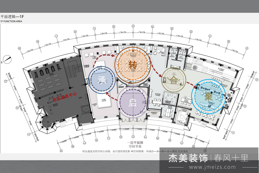 3000平售楼处现代精装修效果图