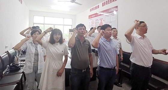 村企共建，，，，，，献礼党的98岁生日